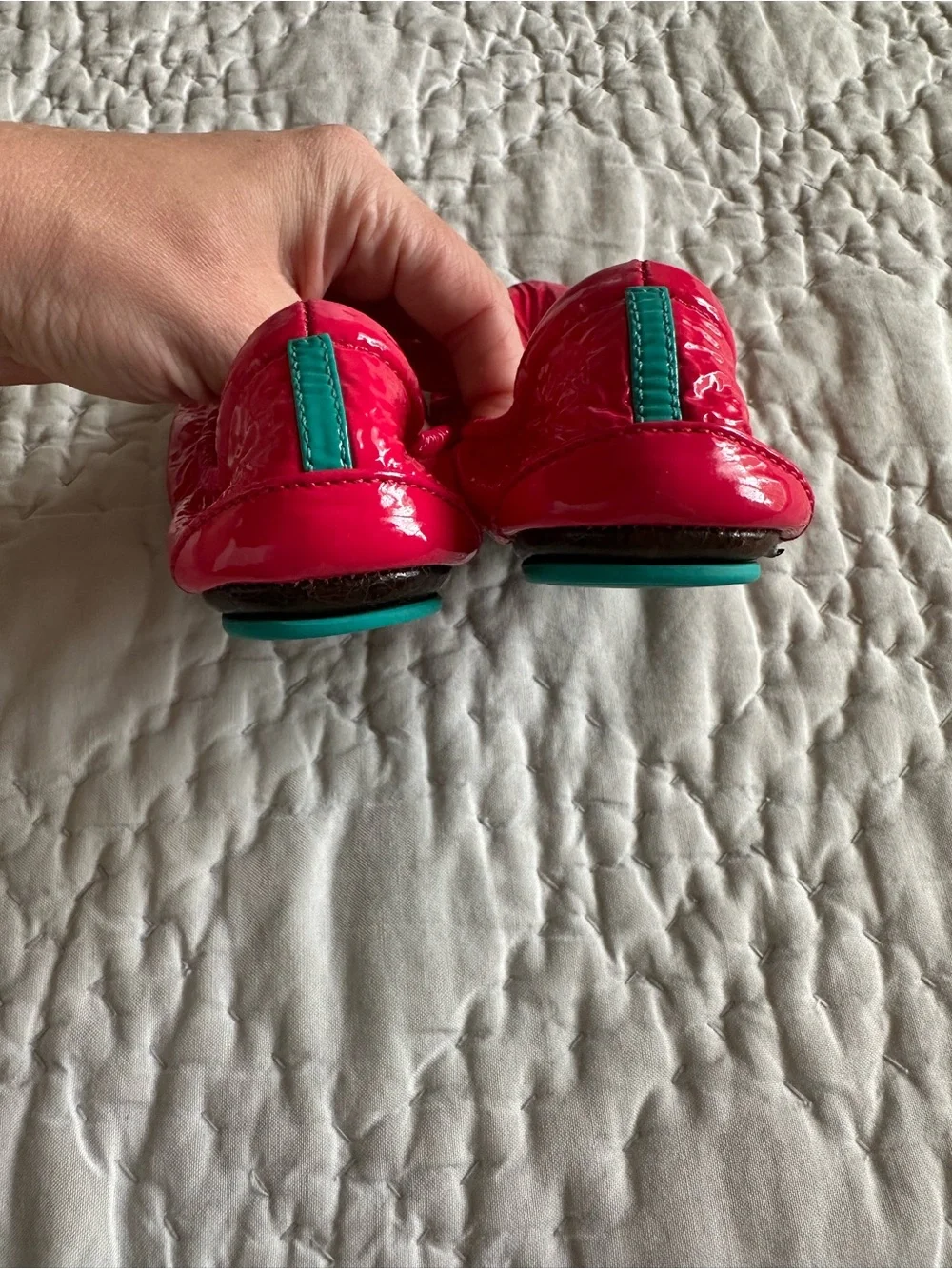 Tieks Mini Razzleberry Flats